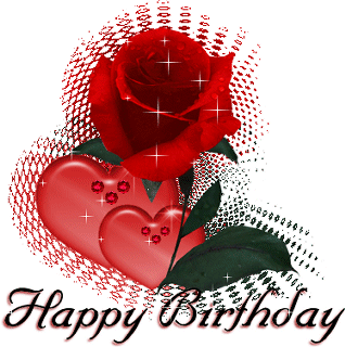 Animated Flowers Birthday Greetings - Happy Birthday Wishes, Memes, SMS & Greeting eCard Images